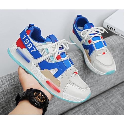 Zapatos de hombre Men Casual Shoes 2021 New Breathable Damping Trend Shoes Men Fashion Sneakers Comfortable Big Size 39-45 Shoes