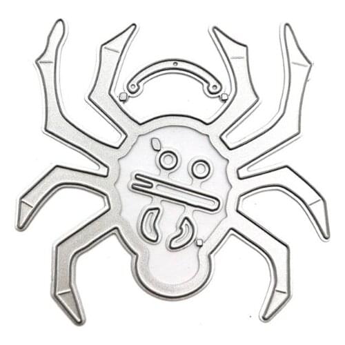 Halloween Spider Metal Cutting Dies Stencil DIY Scrapbooking Album Paper Card Template Mold Embossing Decoration