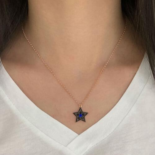 NEW Trendy 925 Silver Necklace Turkish Jewelry Birthday Gift Zircon Fashion Necklace For Women Minimalist Style Luxury Designer