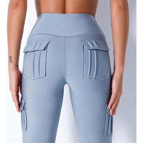 SALSPOR Women Yoga Leggings Fitness High Waist Push Up Casual Sweatpant Workout Joggings Quick Dry Pocket Gym Athletic Legging