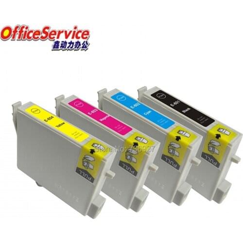 Compatible Ink Cartridge T0601 T0602 T0603 T0604 For Epson Stylus C88 CX3810 CX4200 CX4800 CX5800F CX7800 inkjet printer
