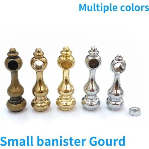 Wine cabinet small balustrade furniture accessories, glass dining car hardware connection guardrail wine cabinet decoration Gour