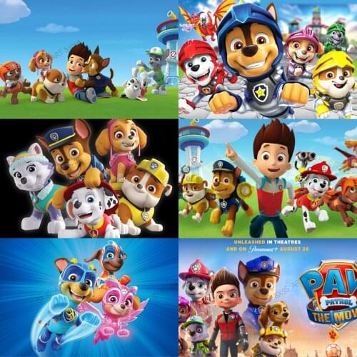 5D DIY Diamond Painting Disney Dog Patrol Group Animal PAW Patrol Diamond Mosaic Embroidery Cross Stitch Kits Home Decoration