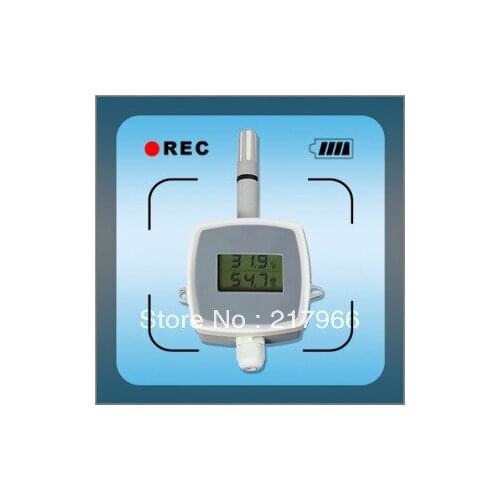 Humidity and temperature sensor transmitter for Outdoor or wall mounting Mounting with LCD display