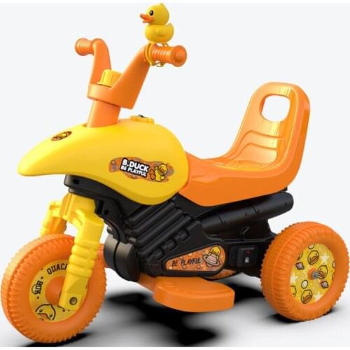 Childrens Electric Motor Baby Tricycle Rechargeable Toys Can Sit on The Baby Carriage Boys and Girls Electric Motorcycle