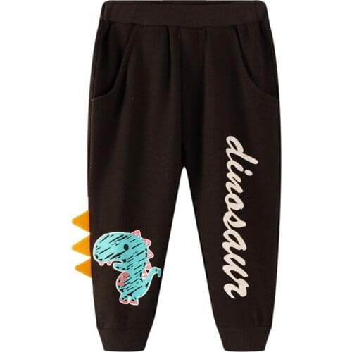 Funnygame New 2020 Cartoon Childrens Long Pants Cotton Cute Boys Girls Sweatpants for Autumn Spring Kids Trousers Pants