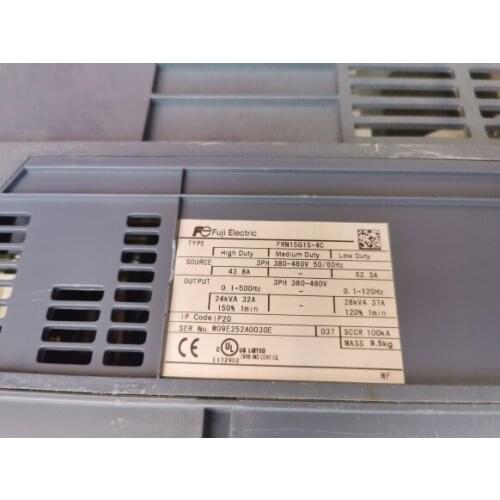 FRN15G1S-4C 15KW 380V inverter , used one , 90% appearance new , test goods , free shipping