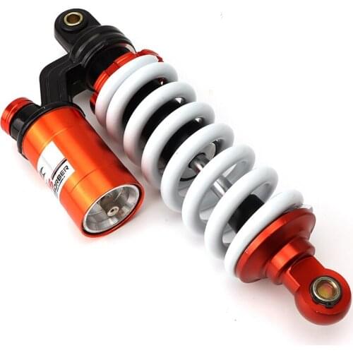 Universal 11" 280mm Eye Diameter 10mm Motorcycle Air Shock Absorber Rear Suspension Motor Scooter ATV Quad Dirt Bike D30