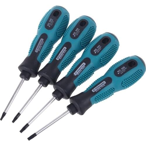 Screwdriver Set Magnetic Head High Hardness Chrome-vanadium Steel Triangle M-type Y-type Screwdriver Set for Repair