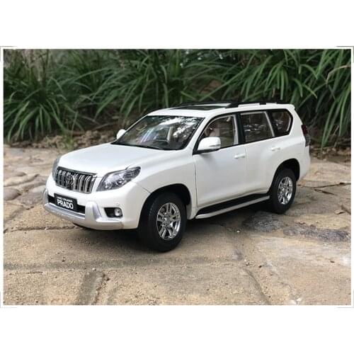 NEW 1/18 For Toyota Land Cruiser PRADO LC200 Diecast SUV Car Model Gift Collection Ornament Display Green/White Metal,Plastic
