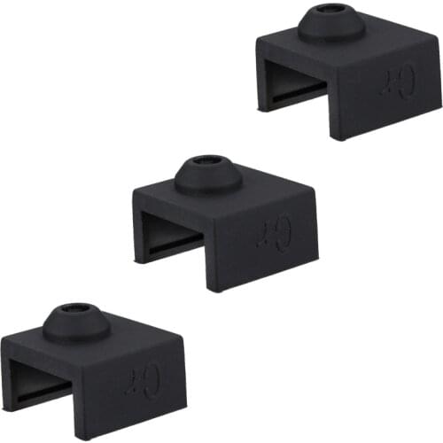 MK8 Silicone Sock Upgrade For Cover Aluminum Block MK7/MK8 Silicone Case Sleeve Use 3D Printer Ender 3 CR10S Hotend Heater