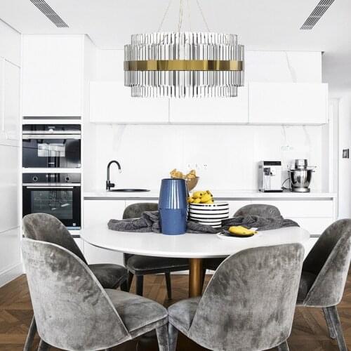 Post modern creative crystal living room bedroom study hotel villa lighting luxury restaurant personalized Chandelier