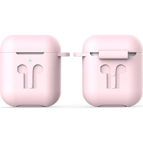 Silicone Protective Case for Airpods 1/2 Thick Earphone Cover of Bluetooth Earphone