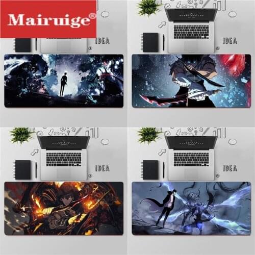 Mairuige Top Quality Solo Leveling Game Player Desk Laptop Rubber Mouse Pad Free Shipping Large Mouse Pad Keyboard Pad 30x80cm