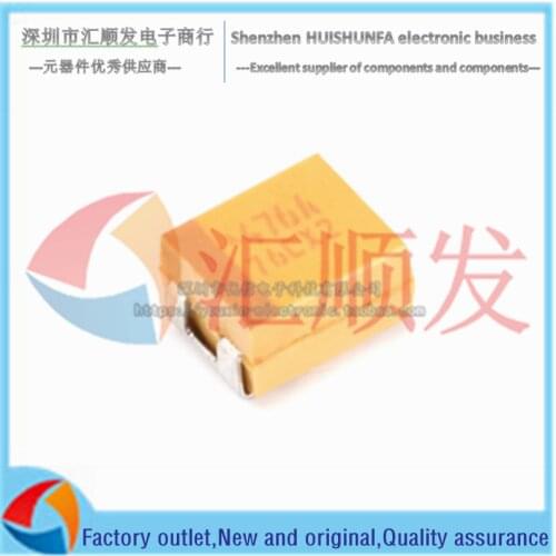 10PCS!!! Original genuine SMD tantalum capacitor 3528B 10V 47UF ±10% TAJB476K010RNJ 1210