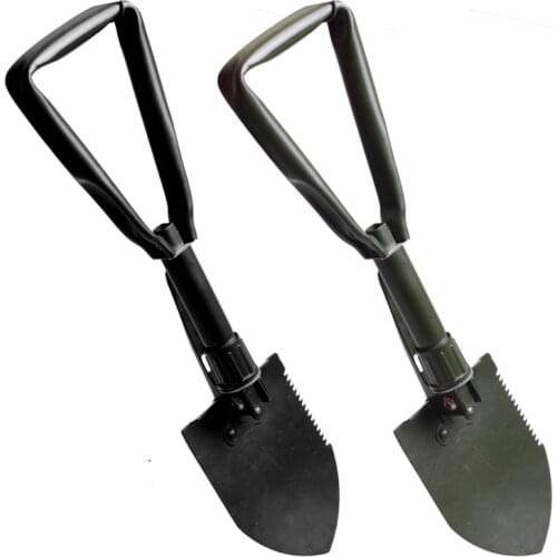 Car folding fine steel military shovel medium military rescue small shovel JGC-1312