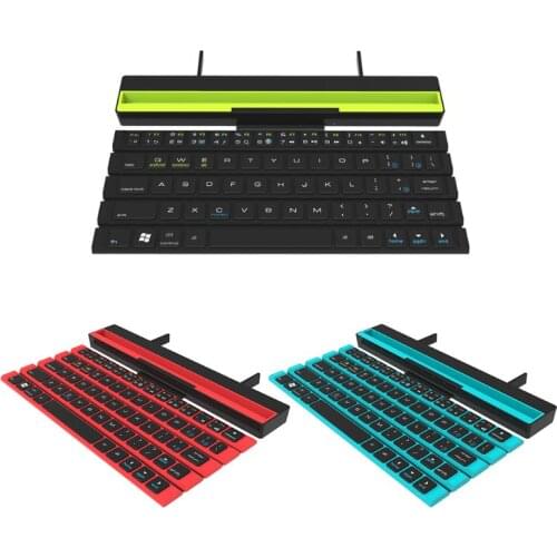 R4 Portable Rollable Wireless Bluetooth Keyboard for iOS iPad iPod iPhone ANdroid Windows Smart Phone Devices