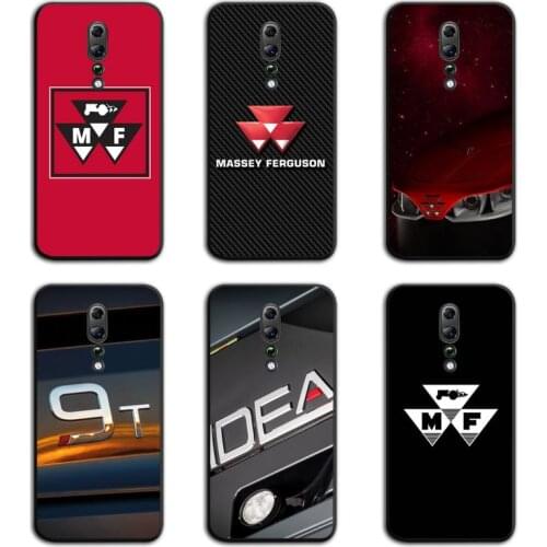 Tractors Massey Ferguson Logo Phone Case For Oppo A5 A9 2020 Reno2 z Renoace 3pro A73S A71 F11