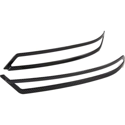 For Kia K7 Cadenza Premire 2019 2020 2021 ABS Chrome Car Rear Fog Light Cover Trim Back Tail FogLight Lamp Molding Garnish