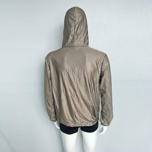 100% silver hoody using for protection body