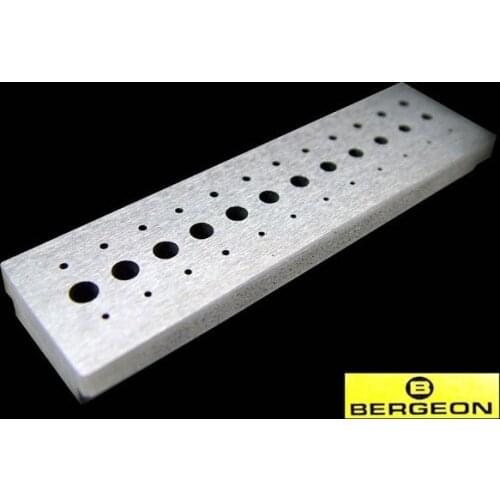 BERGEON 1902 36-hole steel watch maintenance tool 0.5-2.5mm