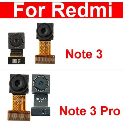 Front & Rear Back Camera Moduel For Xiaomi Redmi 1s 2 2A 3 3s Small Facing Camera Main Big Camera Replacement Repair Parts