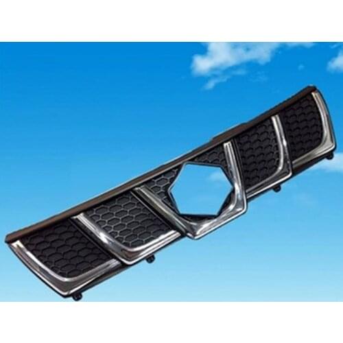 New high quality For Suzuki Vitara 2016 ABS Chrome Trim Chromium Styling Car Front Grill Grid Covers Decoration Accessories