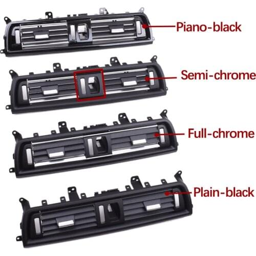 LHD RHD Dashboard Central Conditioning AC Vent Outlet Panel Grille Cover For BMW 5 Series F10 F11 520i 525i 528i 530i 535i