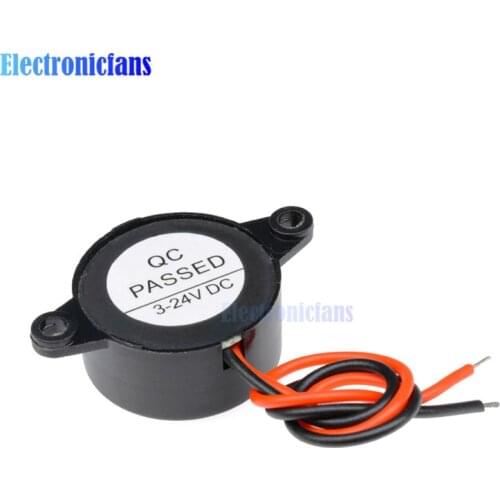 SFM-20B DC3-24V Useful New Arrival Durable 3-24V Piezo Electronic Buzzer Alarm 95DB Continuous Sound Beeper For Arduino Car Van