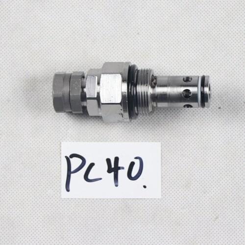 For excavator parts card Komatsu PC30 35 40 45 50 55 56 main gun main relief valve control valve