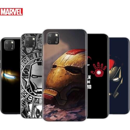 Transparent Cover Marvel Iron Man Mech For Honor 9 9S 9A 9C 9X 9N 9i V9 10 10i 10X X10 Lite Pro Shockproof Phone Case