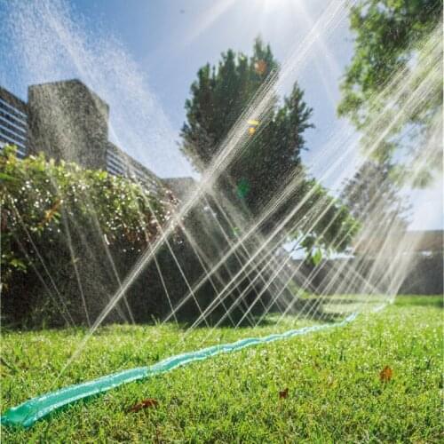 PVC Hose Lawn Sprinkler Pipe with 3/4 Connector 12 Meters Lawn Hose Lawn Watering PI669
