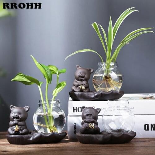 RROHH Glass Pots