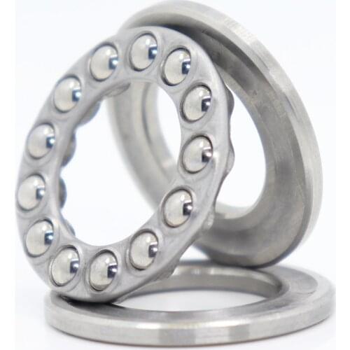 S51103 (2PCS) 17x30x9mm 17*30*9mm 51103 stainless steel thrust ball bearing