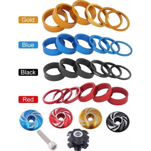 Bike Headset Washer Bicycle Front Fork Washer Stem Spacers Ring Gasket Bicycle Parts Headset Accessories Supplies