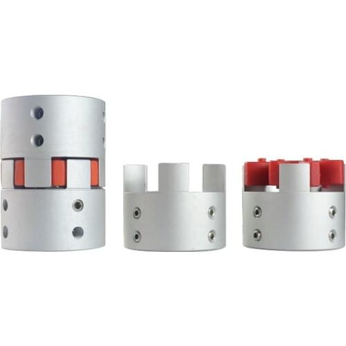 D65 L90 hole minimum 14mm maximum 38mm plum shaped positioning flexible coupling shaft coupler encoder stepper motor 1pcs