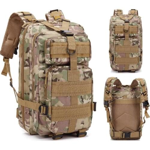 3P Tactical Backpack Waterproof Army Shoulder Military Hunting Camping Multi-purpose Hiking Travel Sport Bag About 35L