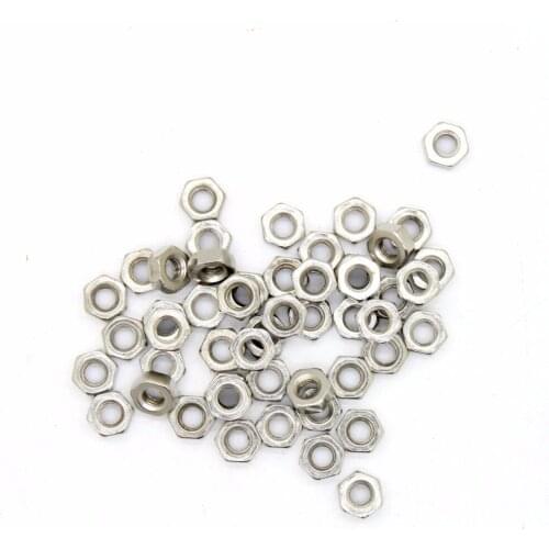 100pcs M2 M2.5 M3 304 stainless steel hex nut hexagon nuts