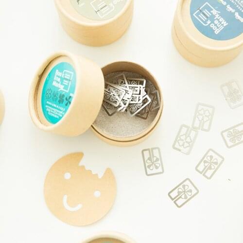 20pcs/ Mini Metal Bookmark Clips Cute Cartoon Animal Plated Sliver Bookmarks Student Office Stationery Gift book line marker