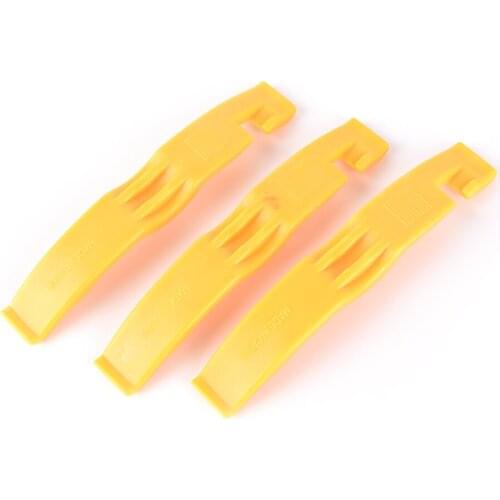 3Pcs Yellow Bicycle Tire Tyre Lever Bike Repair Opener Breaker Tools Classic Bicycle Accessories