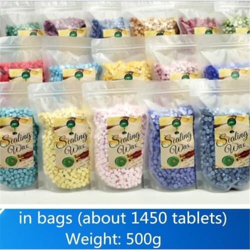 500g DIY Gift Box Wedding invitation office grape wine bottle sealing wax 1450pcs Vintage seal Wax Paint Sealing Granule