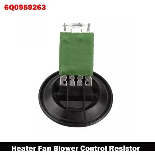 6Q0959263 6Q0959263A Car Heater Fan Blower Control Resistor for Audi A1 A2 VW POLO Skoda Fabia Automobiles Car Accessories