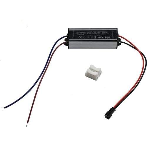 Aluminium IP66 16-24W LED Driver 600mA AC 100-265V Power Supply Lighting Transformer Driver Ballast for Spotlight Downlight,etc