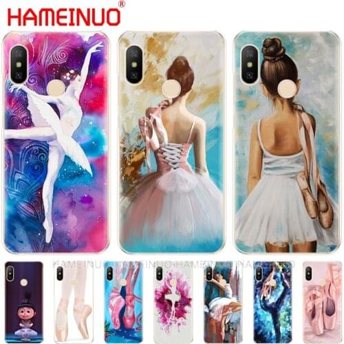Ballet Dance Girl Ballerina slippers Cover Case for Xiaomi Mi 8 se A2 lite redmi 6 6a 6 pro note 6 PRO pocophone F1 for redmi s2