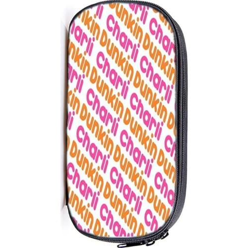 Charli Damelio Pen Bag Teens Pencil Case Multifunctional Stationery Bag Kids Boys school Storage Bags Girls Makeup Bag gifts