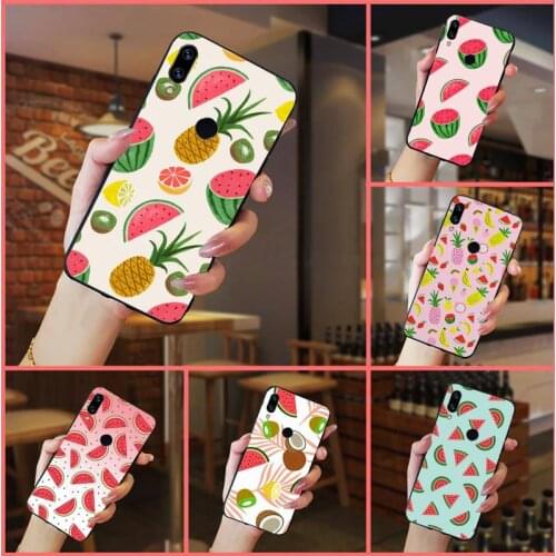Watermelon summer fruit Phone Case For Xiaomi Redmi note 7 8 9 t k30 max3 9 s 10 pro lite