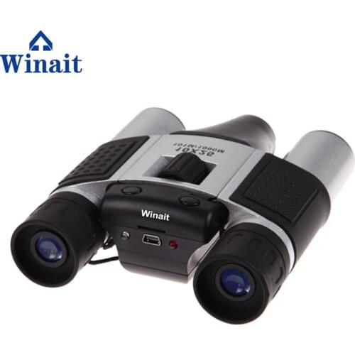 Winait 10x25 digital binocular video camera support 32GB memory card free shipipng