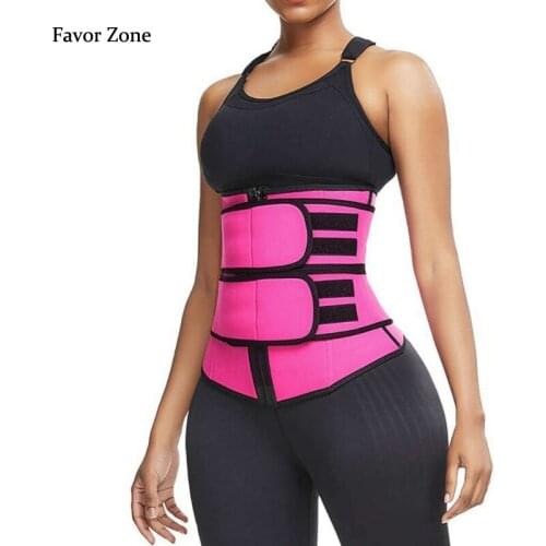 Shaperwear Waist Trainer Tummy Sweat Control Slimming Belt Neoprene girdle Weight Loss Cincher Body Shaper Modeling strap Corset