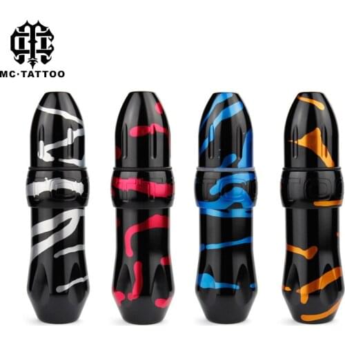 Hot sale New Motor Rocket Tattoo Pen Tattoo Machine Aluminum Alloy Tattoo Gun for Permanent Microblading Needle Cartridge Makeup
