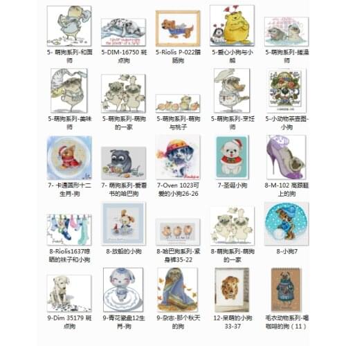 Pug Series-Tights 35-22 Cross stitch kits Cross Stitch Kit Packages Counted Cross-Stitching Kits Cross stich Painting Set